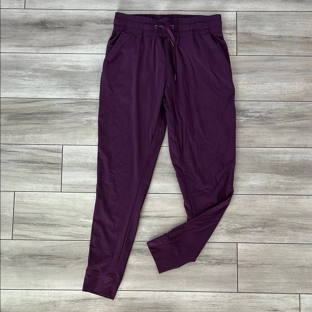 Barbell plum purple jogger pants size medium